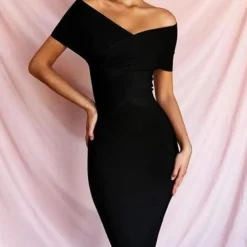 Jurken & Jumpsuits Dames*Elegante off-shoulder zomerjurk voor dames