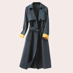 Jassen Dames*Elegante zomer trenchcoat voor dames