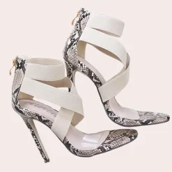 Damesschoenen*Elegante zomersandalen met kruisband voor dames