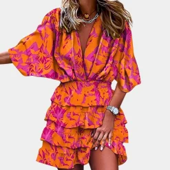 Jurken & Jumpsuits Dames*Elegante zomerse damesjurk