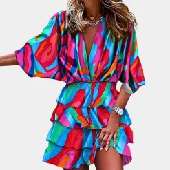 Jurken & Jumpsuits Dames*Elegante zomerse damesjurk