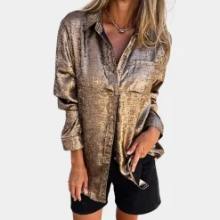 Topjes & Shirts Dames*Elegante zomerse damesshirt