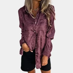 Topjes & Shirts Dames*Elegante zomerse damesshirt