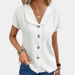 Topjes & Shirts Dames*Elegante zomerse damestop