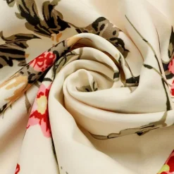 Jurken & Jumpsuits Dames*Elegante zomerse gebloemde maxi jurk voor dames Abrikoos