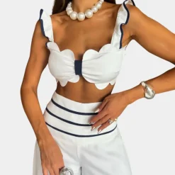 Sets Dames*Elegante zomerse tweedelige damesset