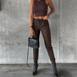 Broeken & Rokken Dames*ELENA - Chique cargo broek voor de zomer