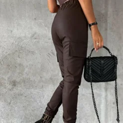 Broeken & Rokken Dames*ELENA - Chique cargo broek voor de zomer