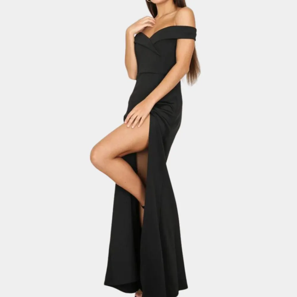 Jurken & Jumpsuits Dames*Elena - Elegante off-shoulder zomerjurk voor vrouwen
