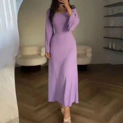 Jurken & Jumpsuits Dames*ELENA - Elegante zomerse gebreide jurk