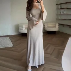 Jurken & Jumpsuits Dames*ELENA - Elegante zomerse gebreide jurk