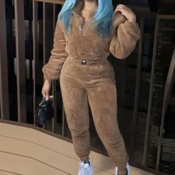 Sets Dames*ELIANY - Luxe Set voor Dames Bruin