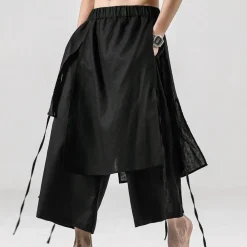 Broeken Heren*ELIJAH - Luxe Zomerbroeken voor Heren Zwart