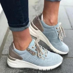 Damesschoenen*Elina - Comfortabele en trendy zomerse damessneakers