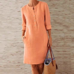 Jurken & Jumpsuits Dames*Elisa - Stijlvolle Zomerjurk