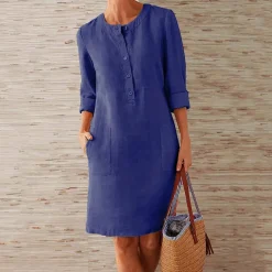 Jurken & Jumpsuits Dames*Elisa - Stijlvolle Zomerjurk