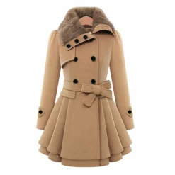 Jassen Dames*Eliza - Warme en lange winterjas voor dames