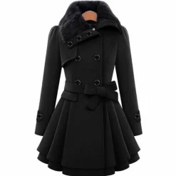 Jassen Dames*Eliza - Warme en lange winterjas voor dames