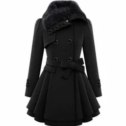 Jassen Dames*Eliza - Warme en lange winterjas voor dames