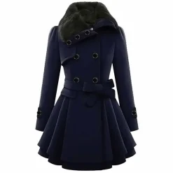 Jassen Dames*Eliza - Warme en lange winterjas voor dames