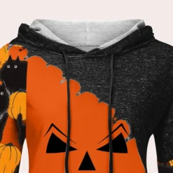 Truien & Vesten Dames*Elizabet - Griezelig Trendy Dames Sweatshirt voor Zomer en Halloween