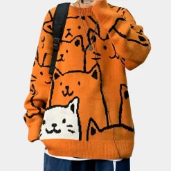 Truien & Vesten Heren*ELMAR - Stijlvolle Zomerse Trui Met Print voor Heren