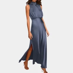 Jurken & Jumpsuits Dames*Elodie - Elegante damesjurk met split voor de zomer