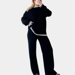 Sets Dames*Eloisa - Gebreide dames tweedelige zomerset