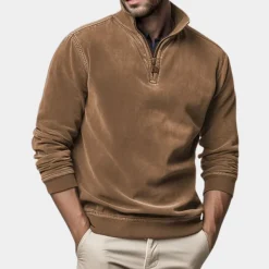 Truien & Vesten Heren*Elvio - Heren Klassieke Comfort Zomertrui