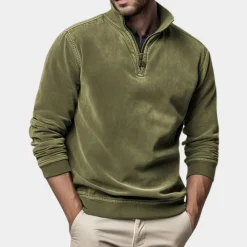 Truien & Vesten Heren*Elvio - Heren Klassieke Comfort Zomertrui