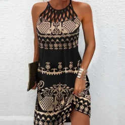 Jurken & Jumpsuits Dames*ELVIRA - Elegante zomer mini-jurk