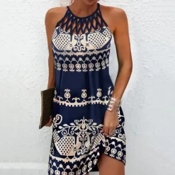 Jurken & Jumpsuits Dames*ELVIRA - Elegante zomer mini-jurk