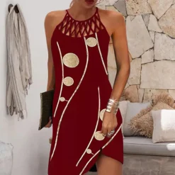 Jurken & Jumpsuits Dames*ELVIRA - Elegante zomer mini-jurk