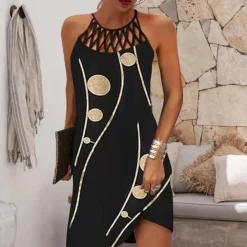 Jurken & Jumpsuits Dames*ELVIRA - Elegante zomer mini-jurk