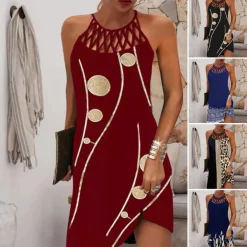 Jurken & Jumpsuits Dames*ELVIRA - Elegante zomer mini-jurk