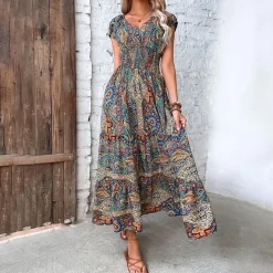 Jurken & Jumpsuits Dames*ELVIRA - Modieuze boho zomerjurk