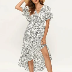 Jurken & Jumpsuits Dames*EMBER - Stijlvolle zomerse wikkeljurk