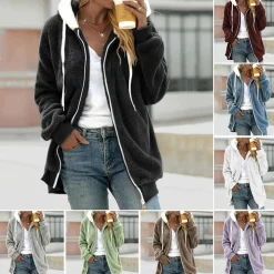 Truien & Vesten Dames*Emerie - LENTE/ZOMER VEST MET CAPUCHON