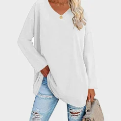 Blazers & Blouses Dames*EMILIA - Elegante lange mouwen voor de zomer