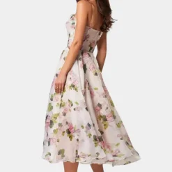 Jurken & Jumpsuits Dames*Emilia - Elegante Zomerse Midi-jurk voor dames