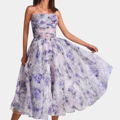 Jurken & Jumpsuits Dames*Emilia - Elegante Zomerse Midi-jurk voor dames