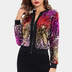 Jassen Dames*EMILIA - Modieuze Zomerjas voor Dames Paars