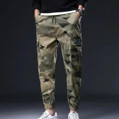 Broeken Heren*Emiliano - Functionele camouflagebroek voor heren, perfect voor de zomer