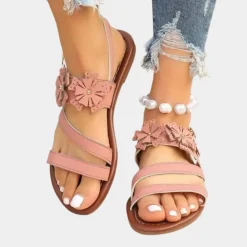 Damesschoenen*Enrica - Stijlvolle zomersandalen voor vrouwen