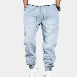 Broeken Heren*Enrico - Stijlvolle zomerse cargo broek voor heren