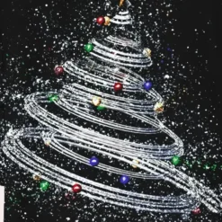 Jassen Heren*ERIC - Comfortabele Kersthoodie voor Heren Zwart