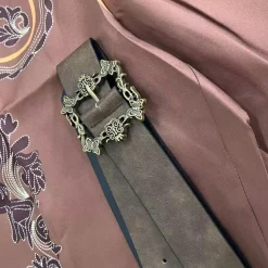 Broeken Heren*Erik - Leren korte broek voor heren - Zomerse stijl Bruin