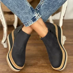 Damesschoenen*ESTEE - Lage enkellaarzen voor dames, perfect voor de lente en zomer