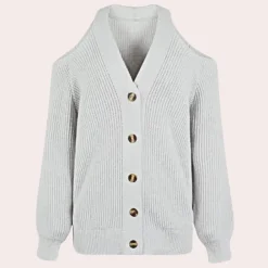 Truien & Vesten Dames*ESTELLA - Luxe Zomerse Schouders Trui voor Dames