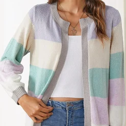 Truien & Vesten Dames*ESTELLE - Comfortabel zomer vest